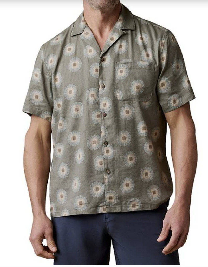 Faherty SS Breeze Camp Shirt