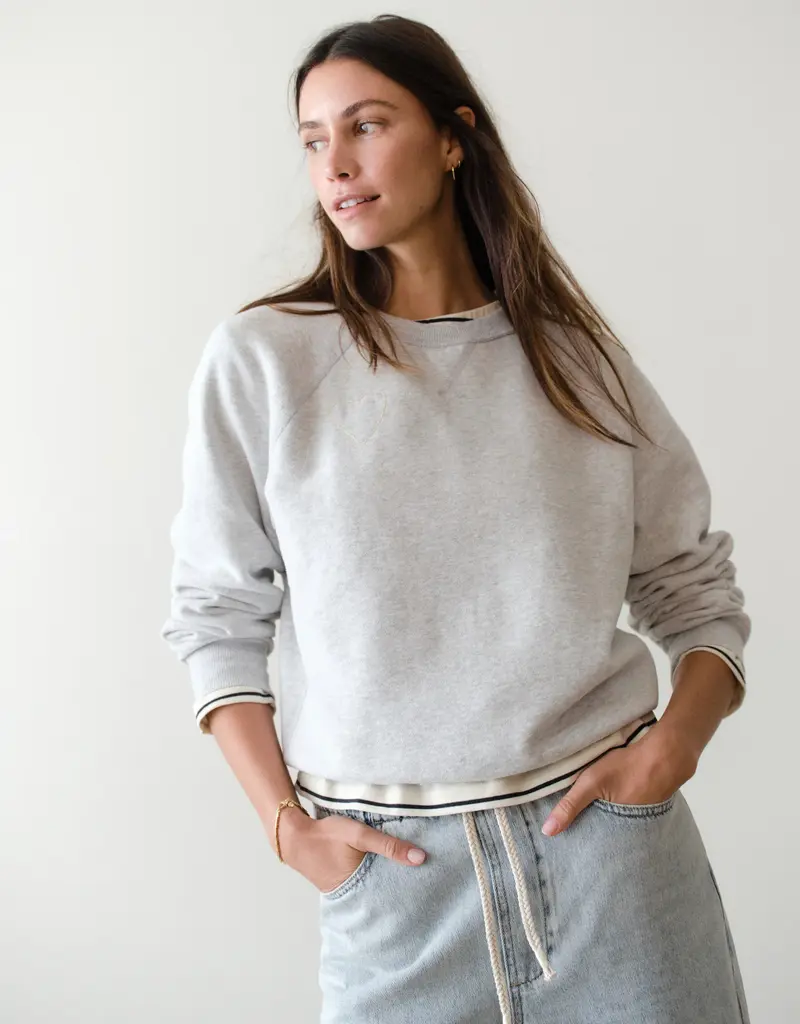 Marine Layer Cloud 9 Fleece Reversible Crewneck