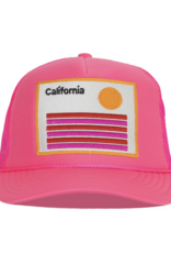 Friday Feelin' California Stripes Trucker Hat