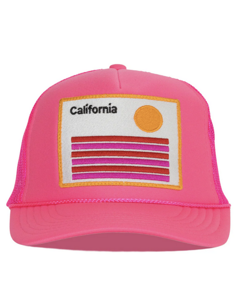Friday Feelin' California Stripes Trucker Hat