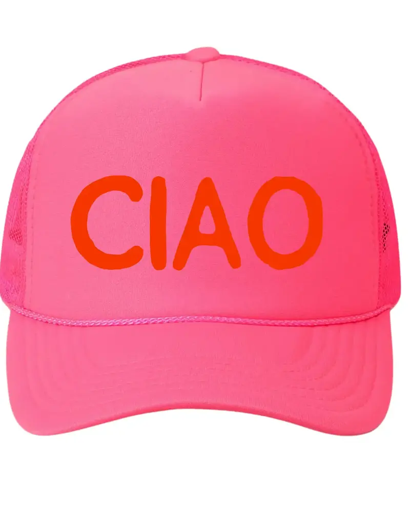 Aspen Lane Ciao Bright Trucker Hat