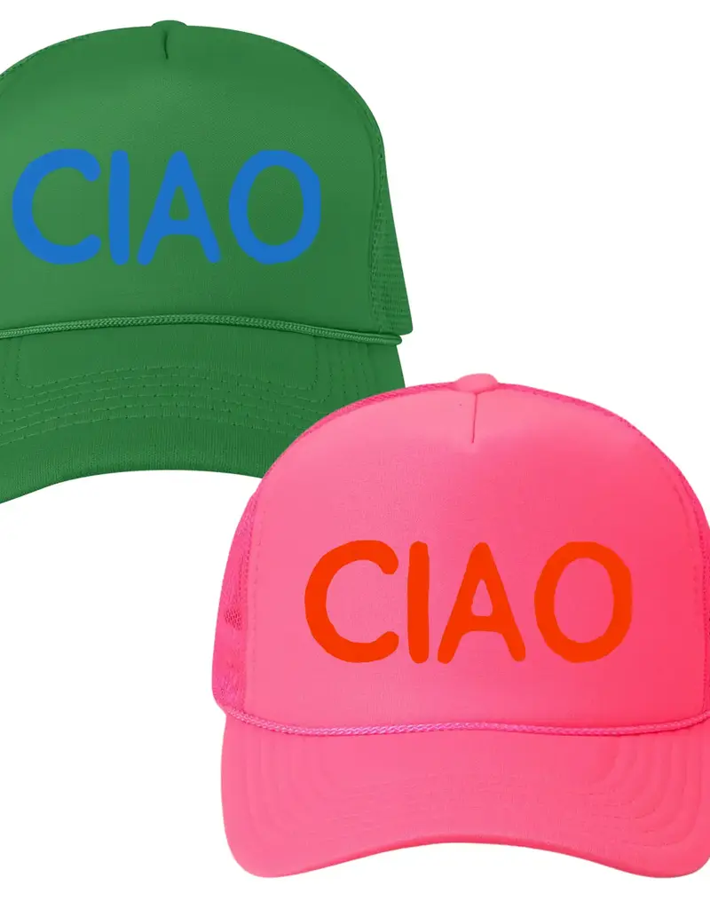 Aspen Lane Ciao Bright Trucker Hat