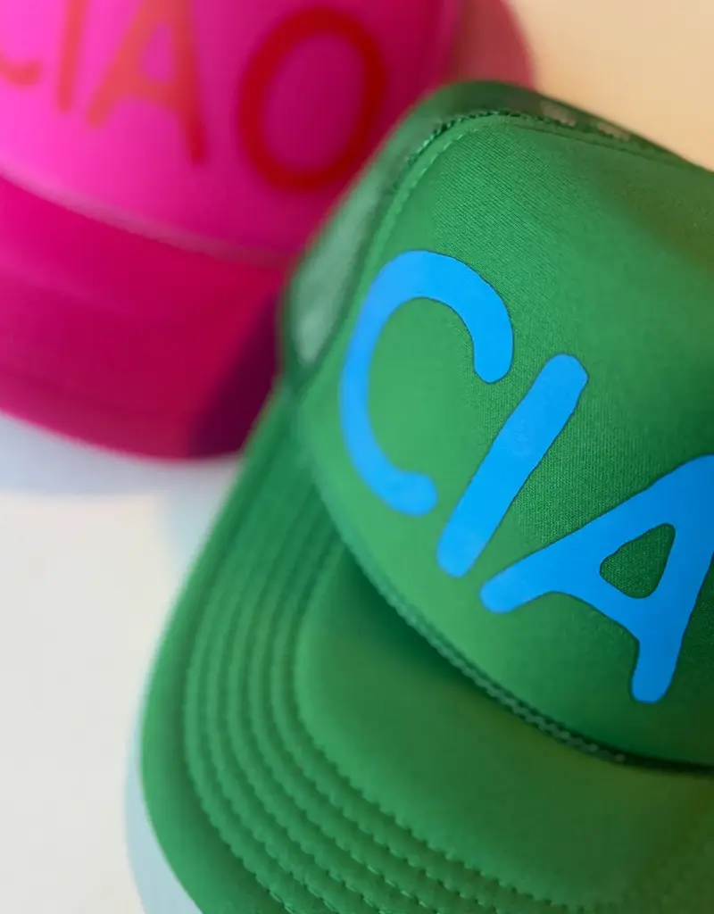 Aspen Lane Ciao Bright Trucker Hat