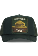 Friday Feelin' Stay Wild Emerald Trucker Hat