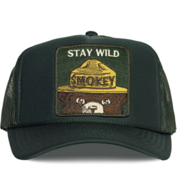 Friday Feelin' Stay Wild Emerald Trucker Hat