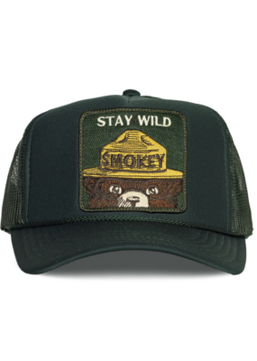 Friday Feelin' Stay Wild Emerald Trucker Hat