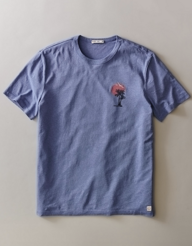 Marine Layer Relaxed Hemp Cotton Graphic Tee