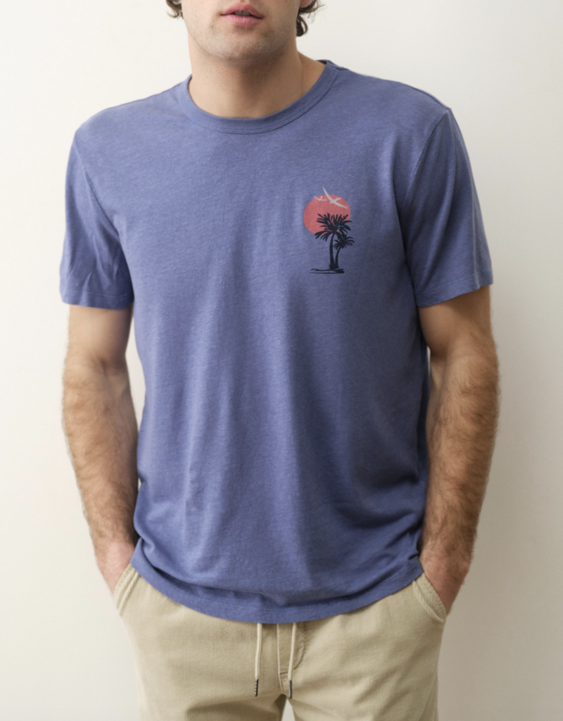 Marine Layer Relaxed Hemp Cotton Graphic Tee