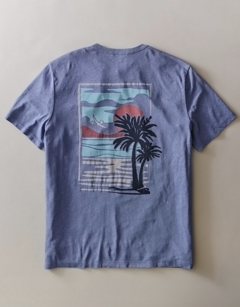 Marine Layer Relaxed Hemp Cotton Graphic Tee