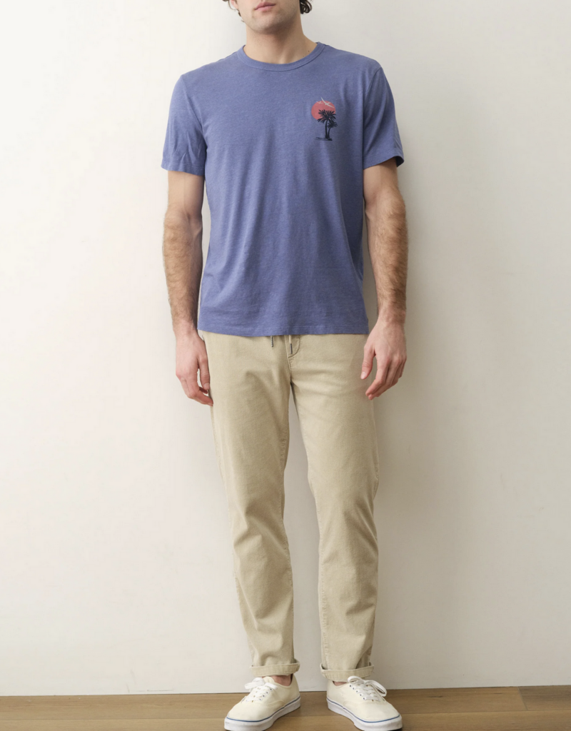 Marine Layer Relaxed Hemp Cotton Graphic Tee