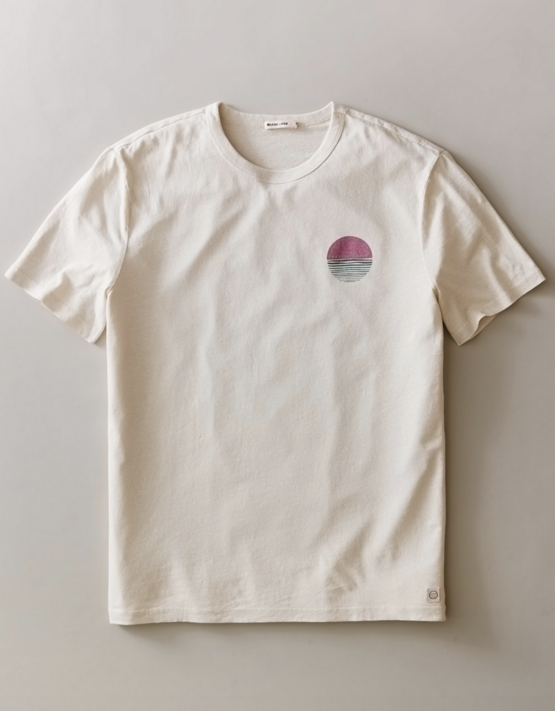 Marine Layer Relaxed Hemp Cotton Graphic Tee