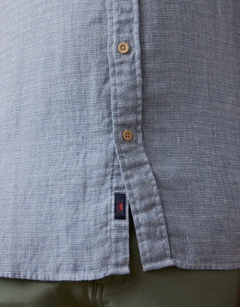 Faherty SS Palma Linen Shirt