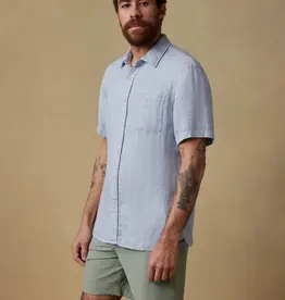 Faherty SS Palma Linen Shirt