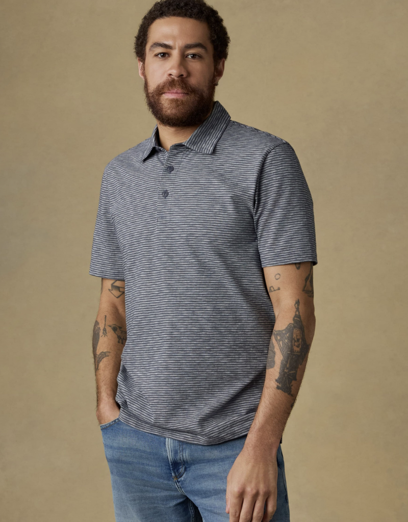 Faherty Sunwashed TShirt Polo