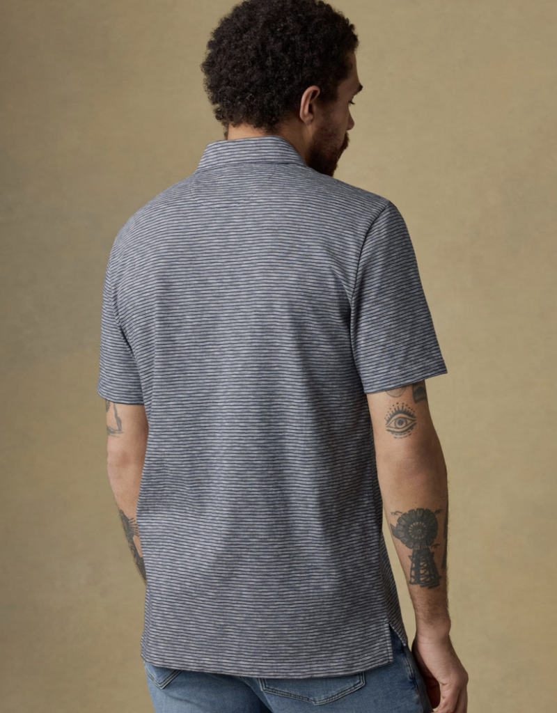 Faherty Sunwashed TShirt Polo