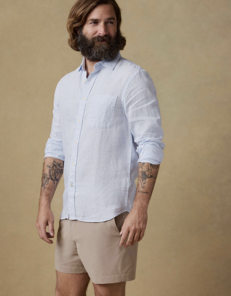 Faherty Laguna Linen Shirt