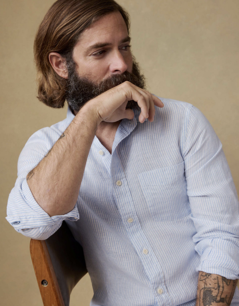 Faherty Laguna Linen Shirt