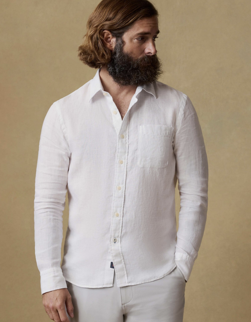 Faherty Laguna Linen Shirt
