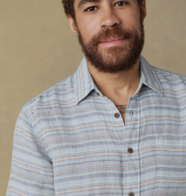 Faherty SS Palma Linen Shirt