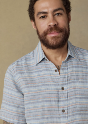 Faherty SS Palma Linen Shirt