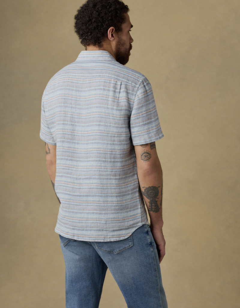 Faherty SS Palma Linen Shirt