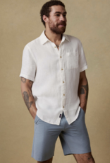 Faherty SS Palma Linen Shirt