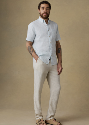 Faherty Linen Drawstring Pant