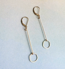 Freshie & Zero Modo Earrings GF (Circle/Line)