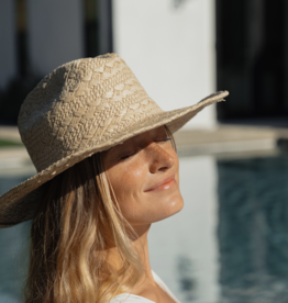 Local Beach Dune Cowboy Sun Hat Beige