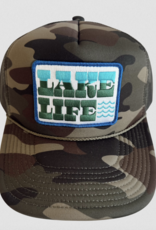 Local Beach Lake Life Trucker Hat Camo