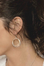 Freshie & Zero Mixed Circle Caldera Earrings