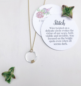 Freshie & Zero 18" Sparky Stitch Necklace GF