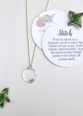 Freshie & Zero 18" Sparky Stitch Necklace GF