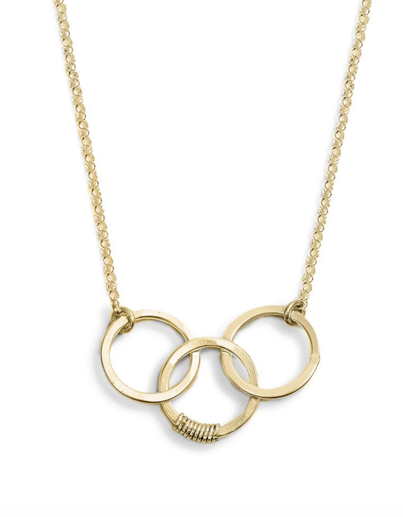 Freshie & Zero Cartwheel Necklace GF