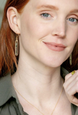 Freshie & Zero Lyric Drop Earrings GF