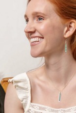 Freshie & Zero Lyric Drop Earrings GF