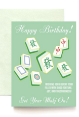 ILOOTPAPERIE Get Your Mahj On Happy Birthday