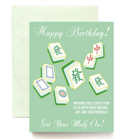 ILOOTPAPERIE Get Your Mahj On Happy Birthday