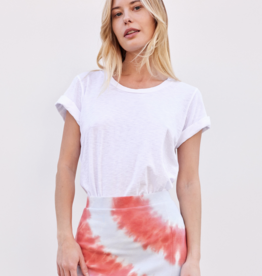 Sundry Clothing Roll Sleeve Top