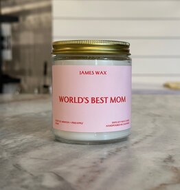 James Wax World's Best Mom Candle