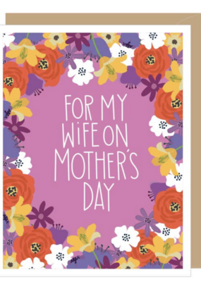 Apartment 2 Cards Floral Wife Mother's Day Card