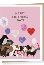 Apartment 2 Cards Dogwalk Mom Mother's Day Card