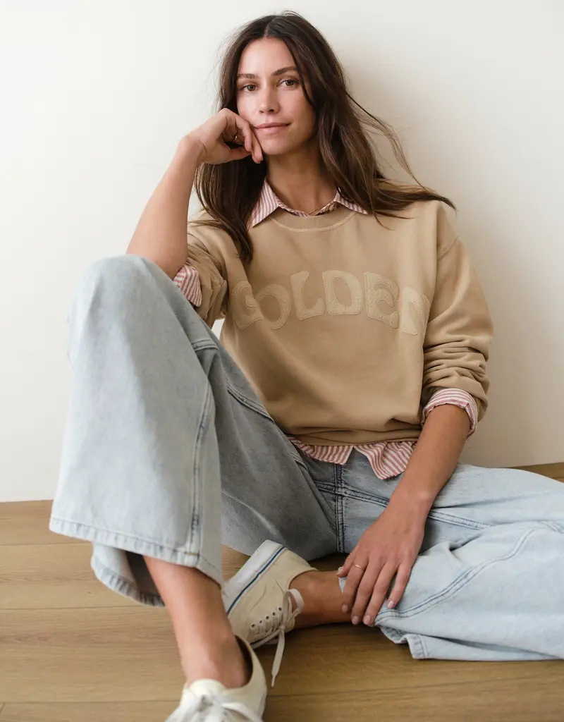 Marine Layer Cloud 9 Fleece Oversized Crewneck