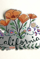 Cynla California Flower Sticker