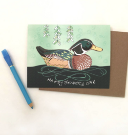 Cynla Fathers Day Duck Card