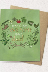 Cynla Awesome Dad Card