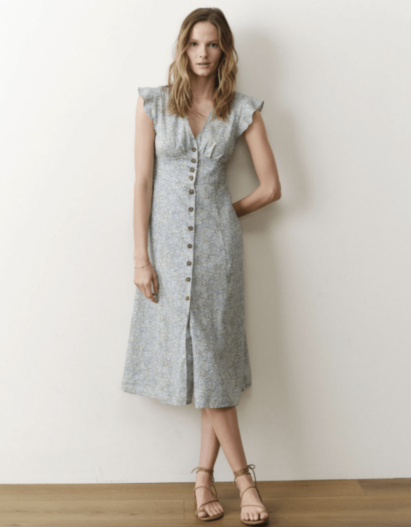 Marine Layer Camila Midi Dress