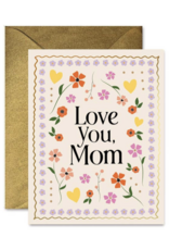 Ginger P. Designs Mosaic Mom Floral Card