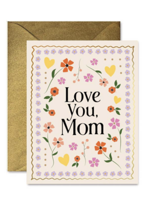 Ginger P. Designs Mosaic Mom Floral Card