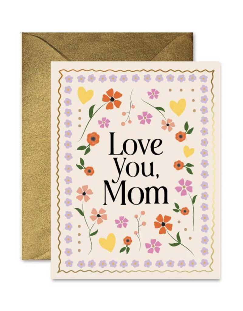 Ginger P. Designs Mosaic Mom Floral Card
